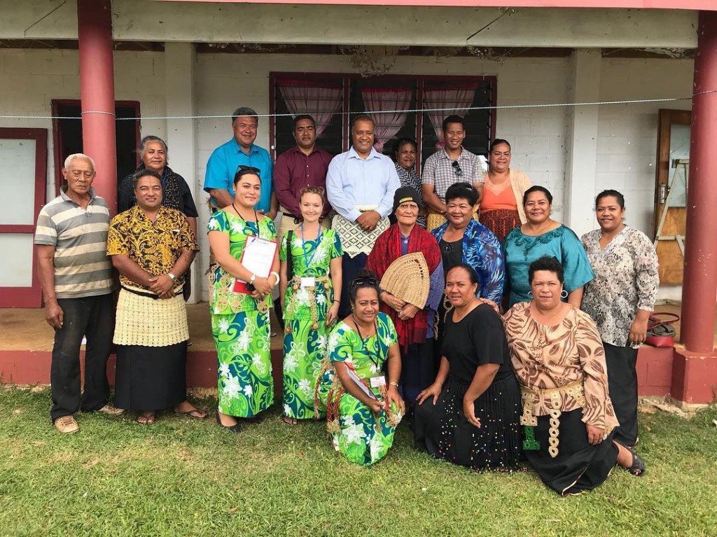 Cyclone Gita group people