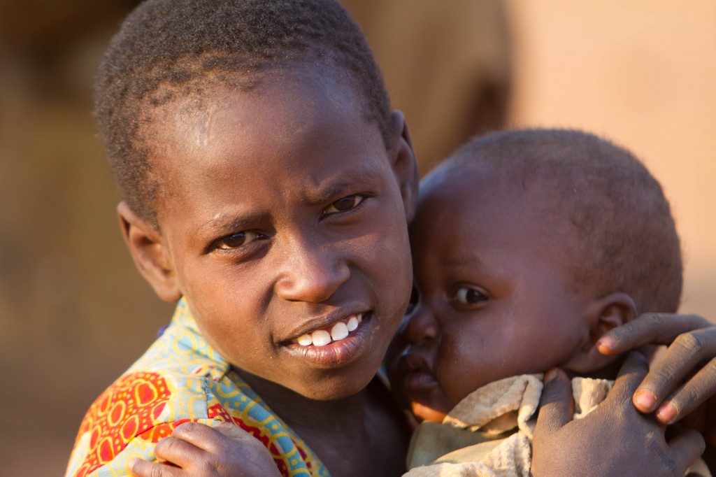 ADRA Kenya famine kids