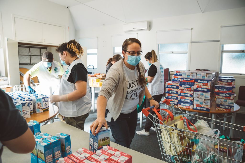 Packing food packages