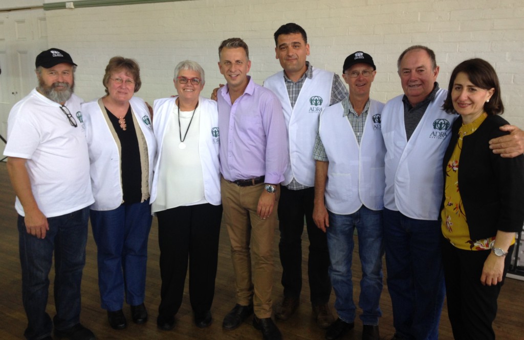 Tathra fires ADRA Premier Berejiklian