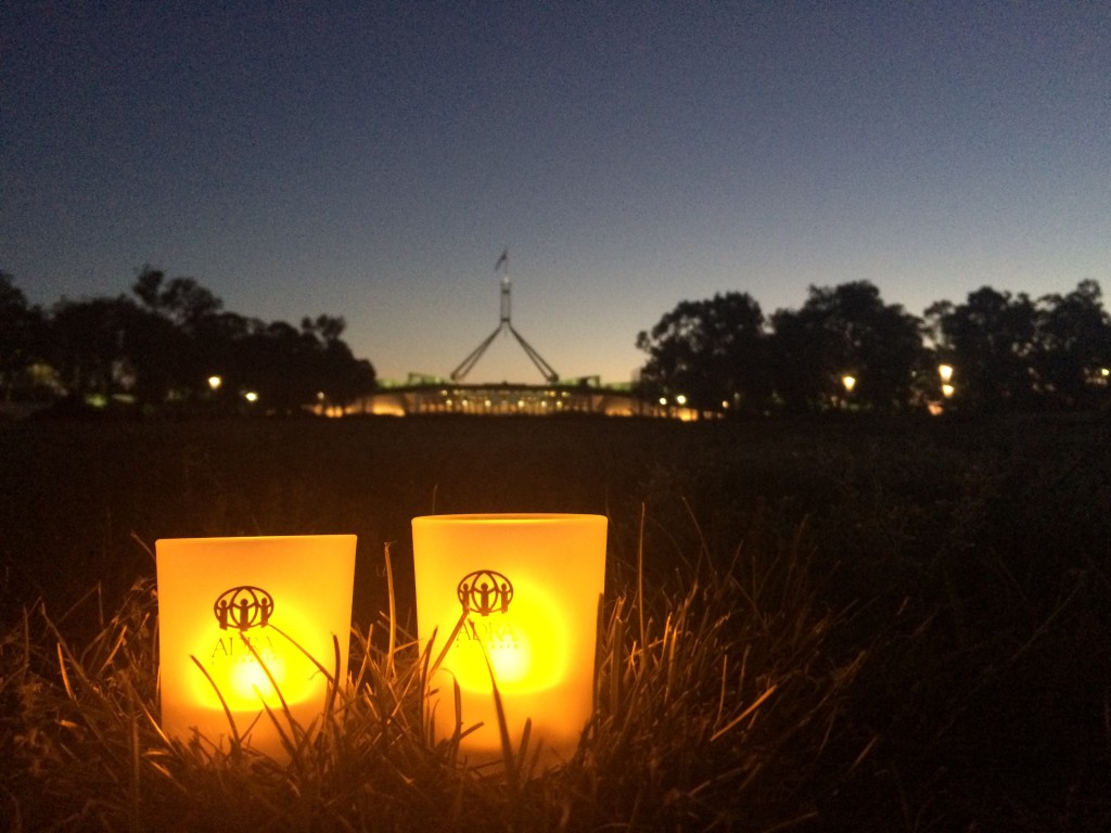 Voices for Justice Micah candles